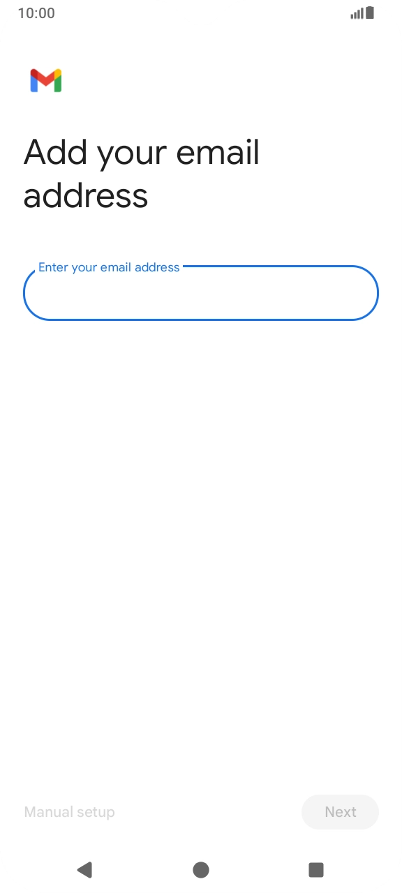 Press the field below 