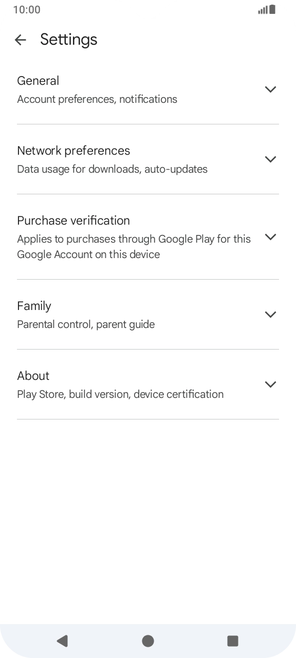 Press Network preferences.
