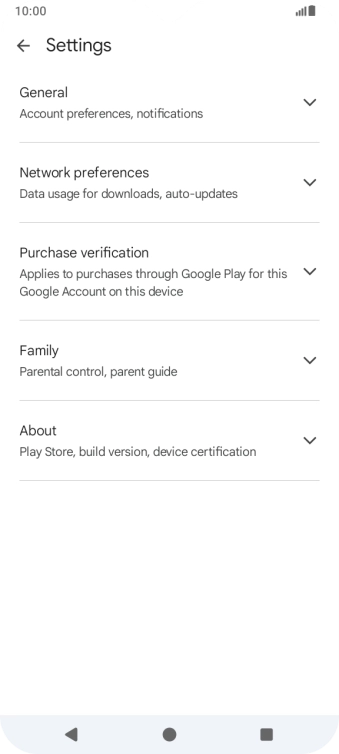 Press Network preferences.