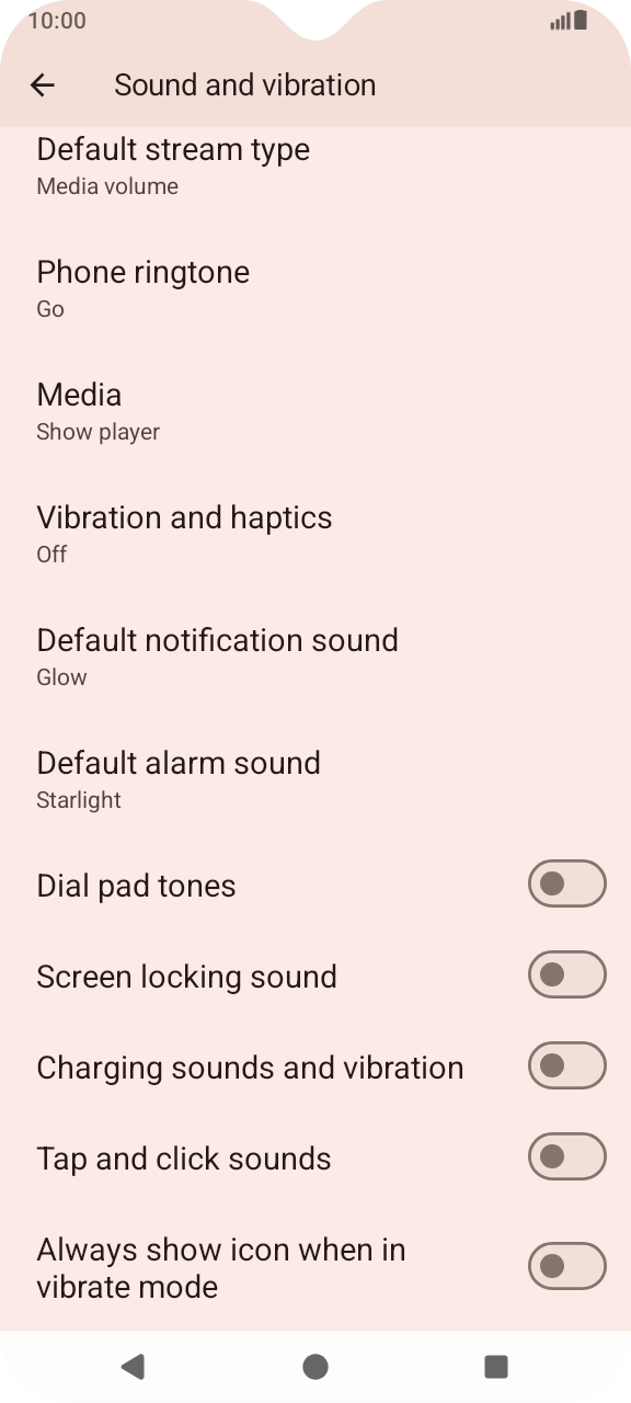 Press Phone ringtone.