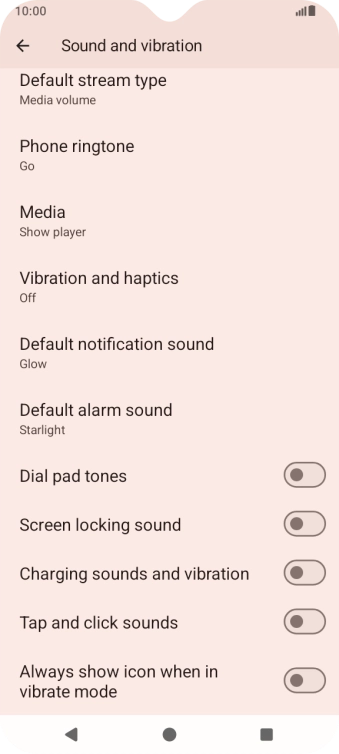 Press Phone ringtone.