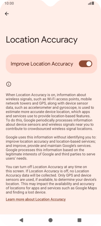 If you press the indicator next to If you press the indicator next to