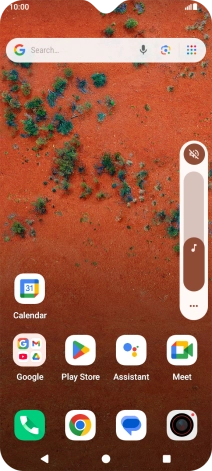 Press the sound mode icon.