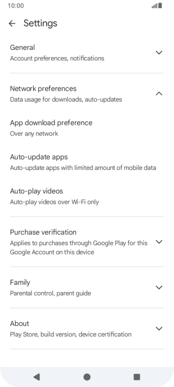 Press Auto-update apps.