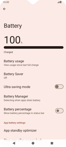 Press Battery Saver.