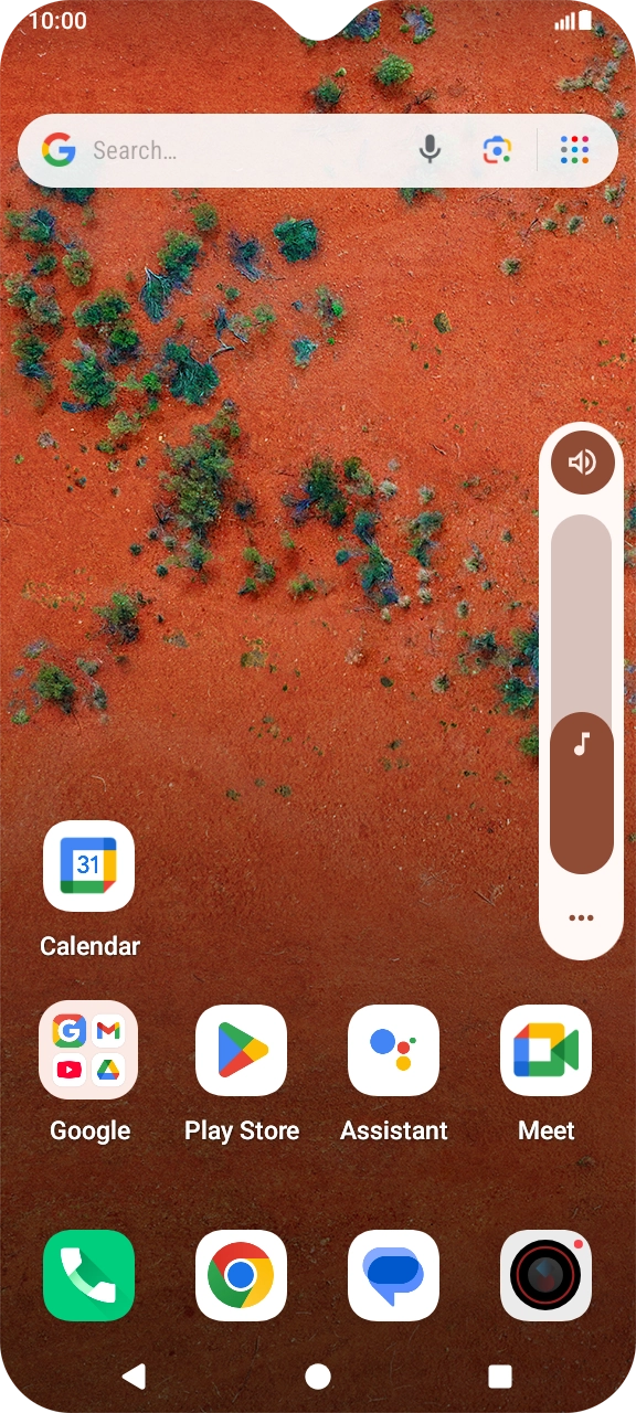 Press the sound mode icon.