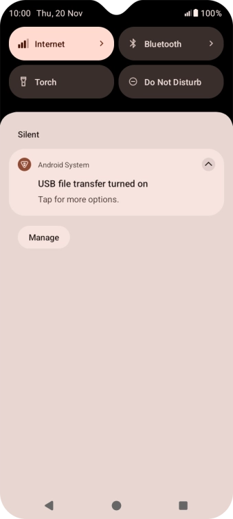 Press Tap for more options..