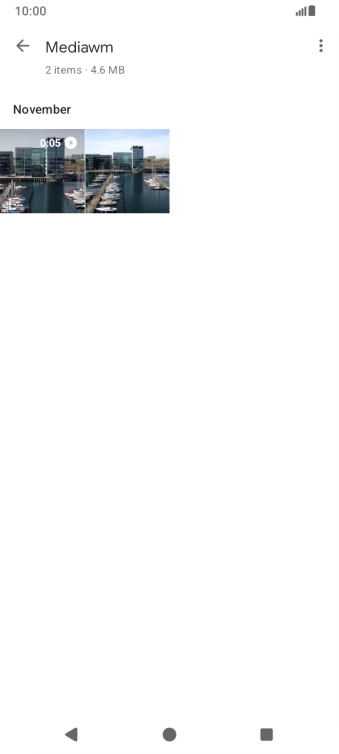 Press and hold any picture or video.