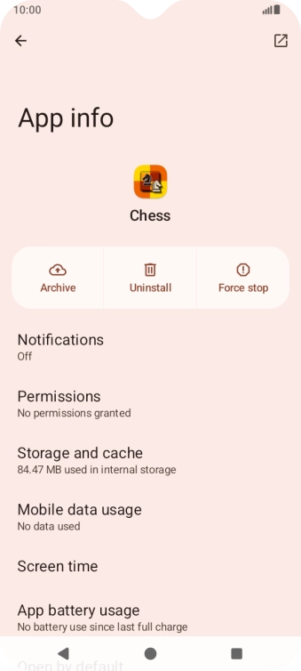 Press Storage and cache.