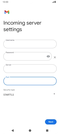 Press the drop down list below 
