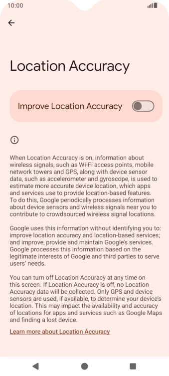 If you press the indicator next to If you press the indicator next to