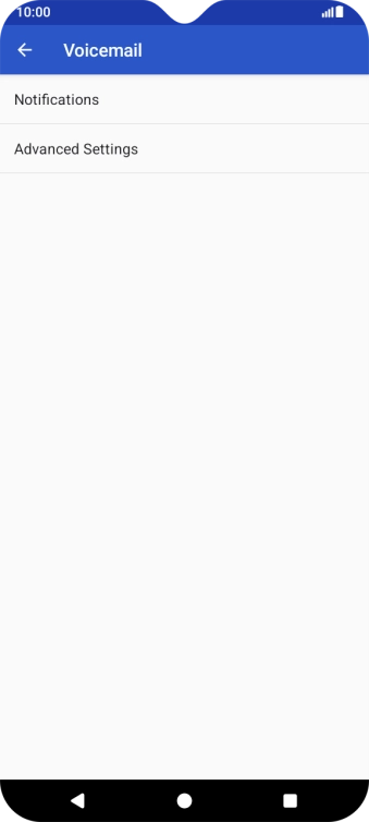 Press Advanced Settings.