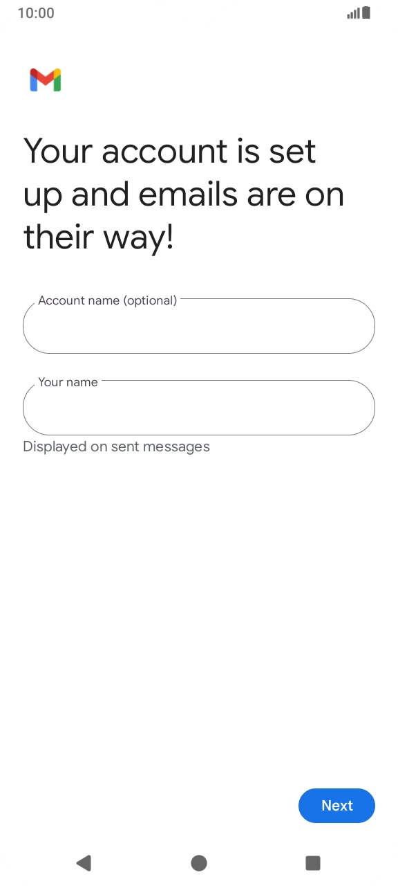 Press the field below 