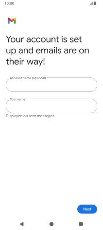 Press the field below 