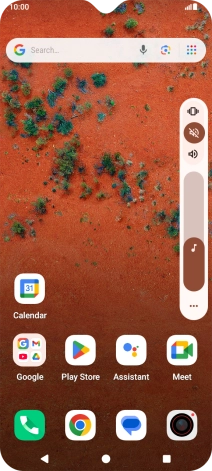 Press the sound icon to turn off the function.