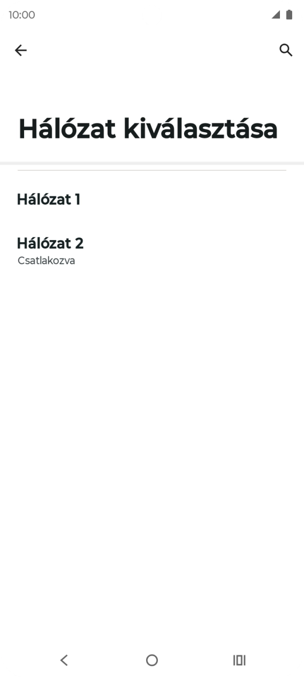 Kattints a vissza billentyűre.