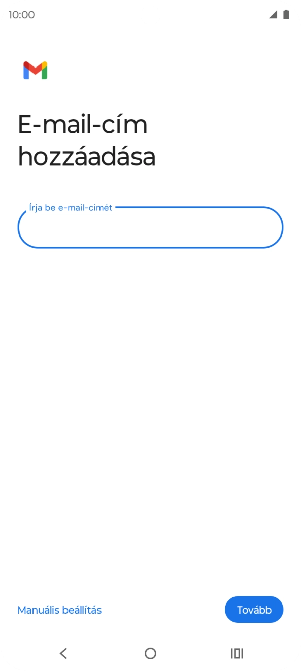 Válaszd a Tovább lehetőséget.