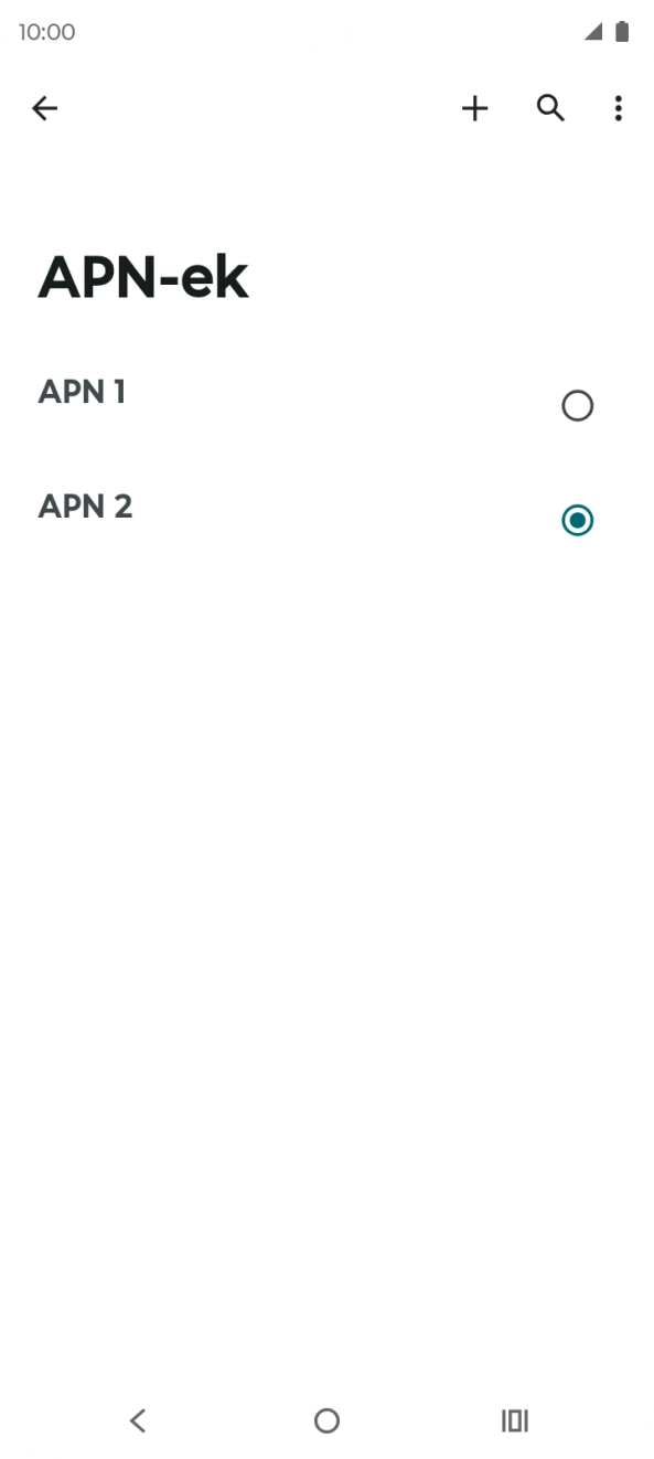 A befejezéshez, és ahhoz, hogy visszatérhess a főképernyőhöz, nyomd meg a főgombot.