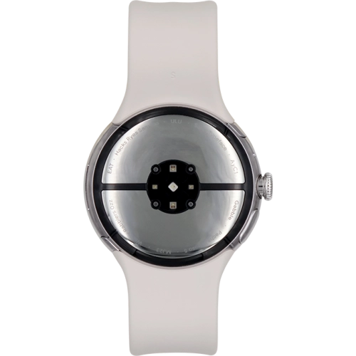 Imagen 2: Vista posterior del Google Pixel Watch 3 - White