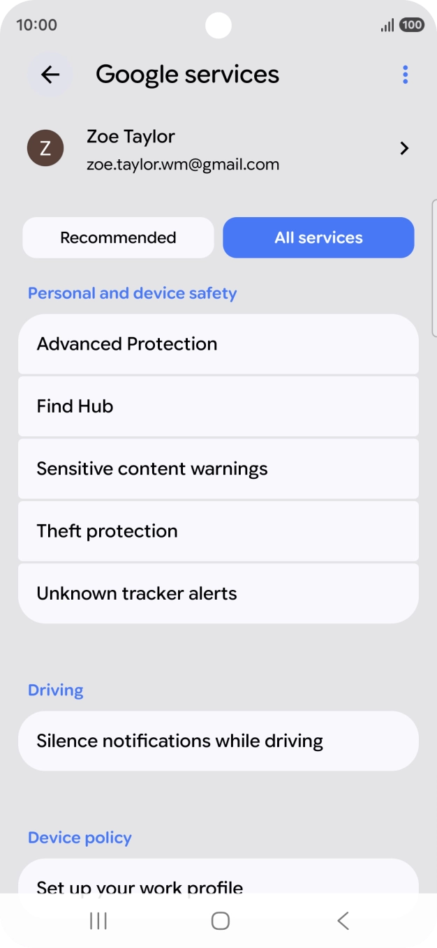 Press Find Hub. Press Find Hub.
