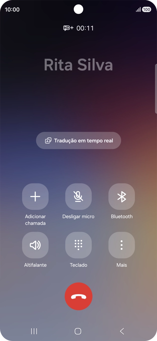 Prima Tradução em tempo real.