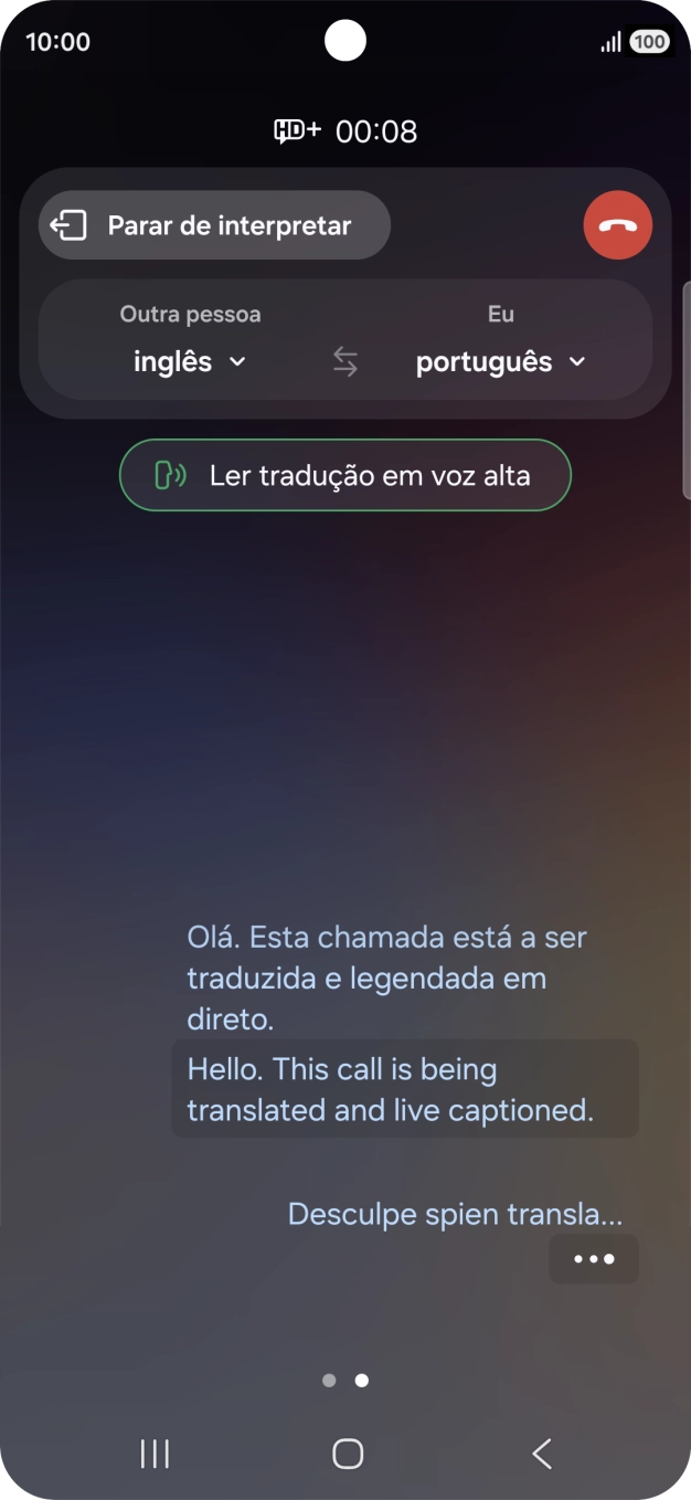 Siga as indicações no ecrã para escolher as definições pretendidas e utilizar a função.