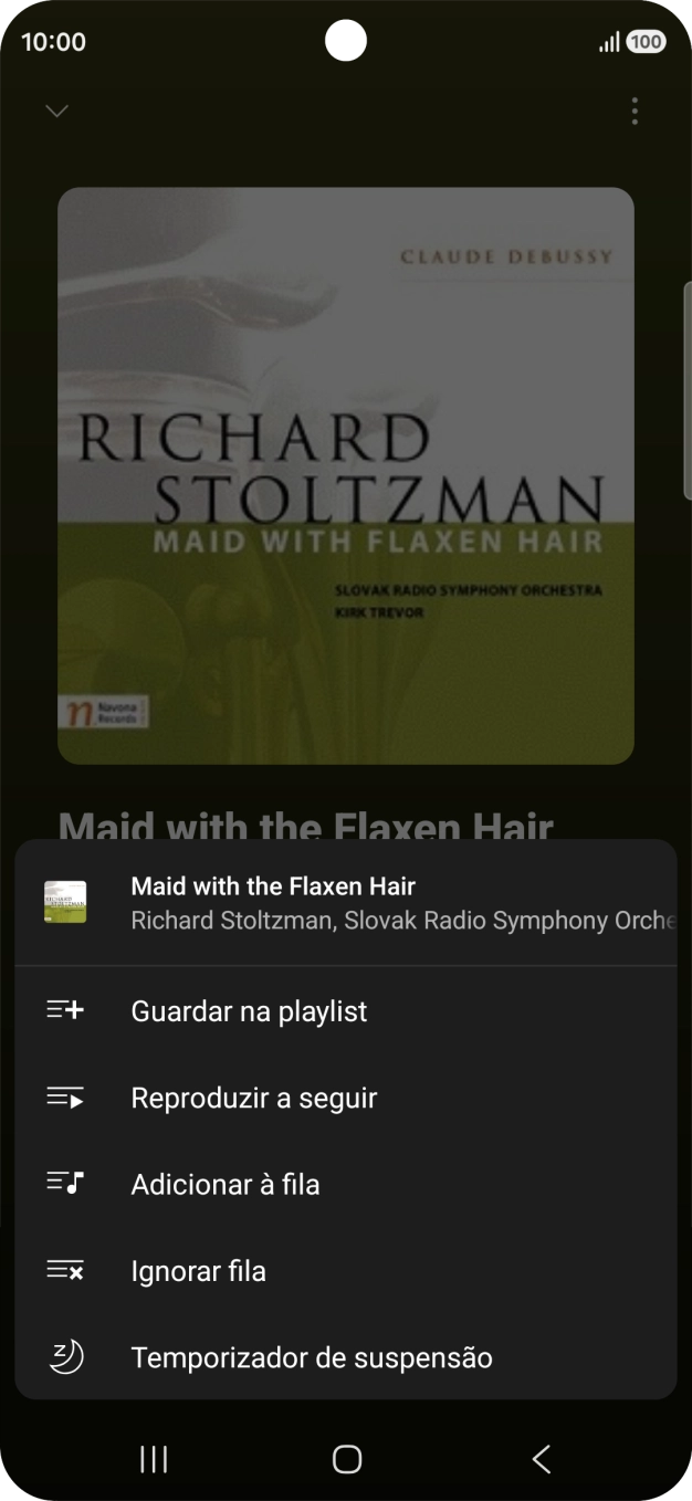 Prima o ícone para adicionar.