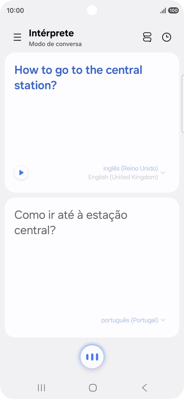 Siga as indicações no ecrã para escolher as definições pretendidas e utilizar a função.