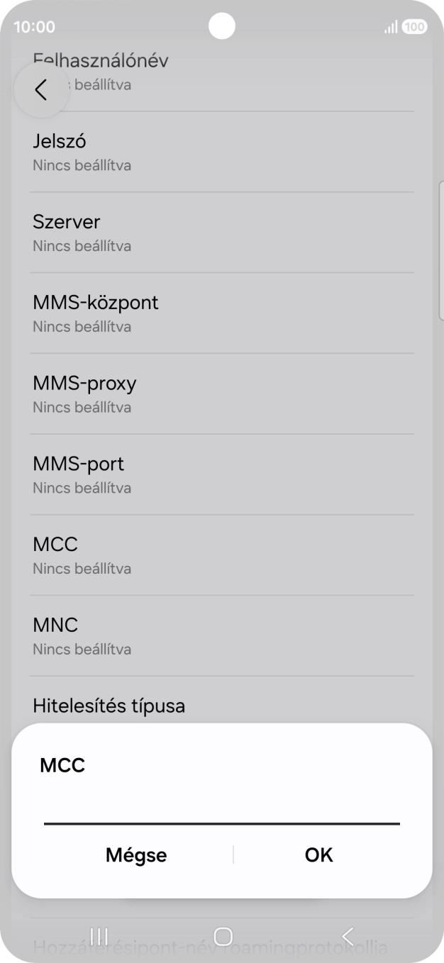 Írd be azt, hogy 216, és válaszd az OK lehetőséget. Írd be azt, hogy 216, és válaszd az OK lehetőséget.