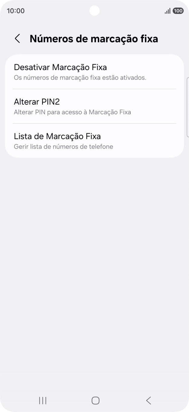 Prima Desativar Marcação Fixa.