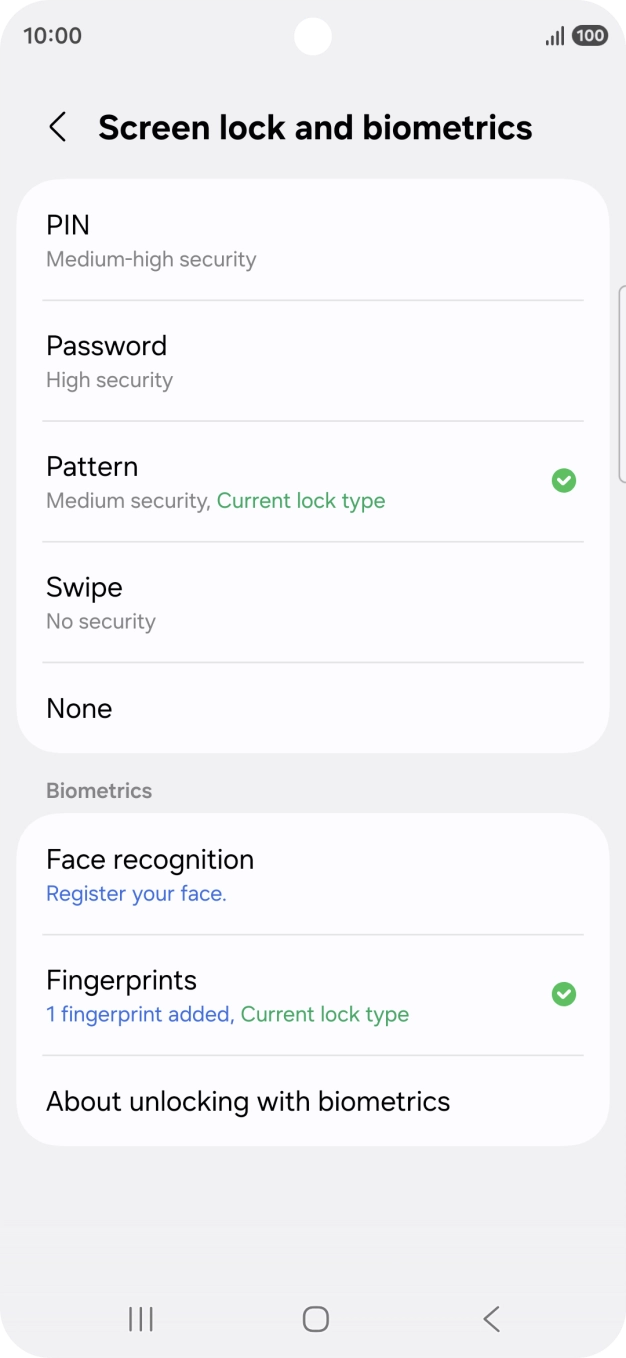 Press None. Press None.