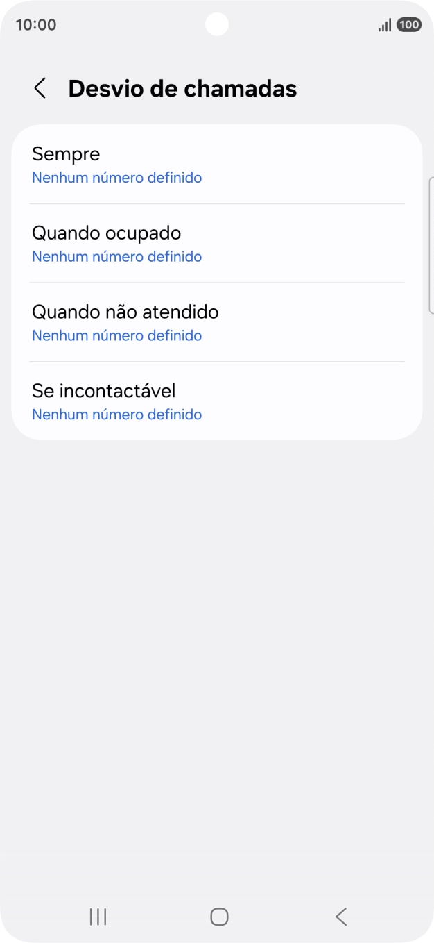 Prima a tecla de início para terminar e voltar ao ecrã inicial.
