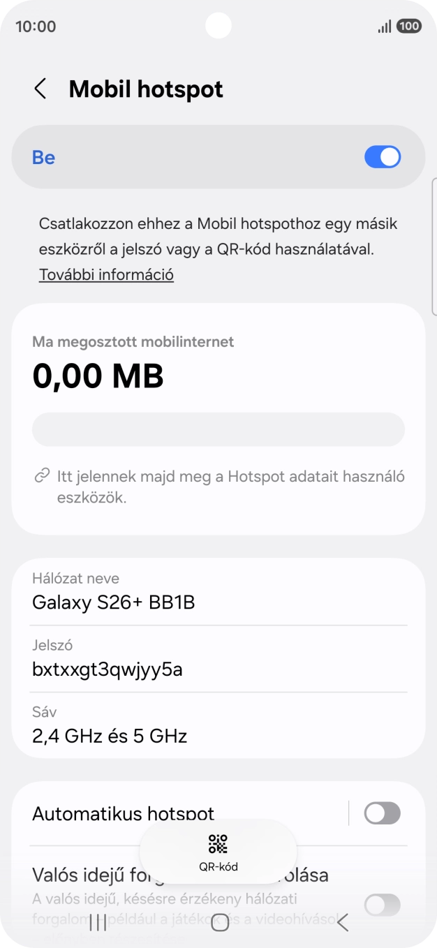 A befejezéshez, és ahhoz, hogy visszatérhess a főképernyőhöz, nyomd meg a főgombot.
