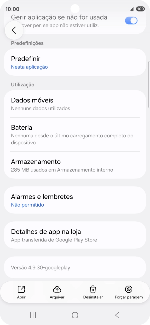 Prima Armazenamento.