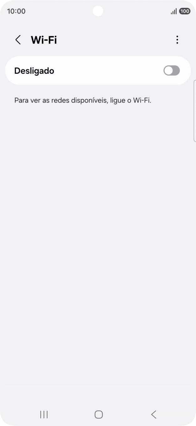 Prima o indicador para ativar a função.