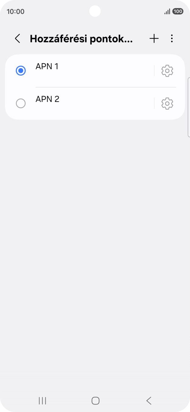 Kattints a kívánt adatkapcsolat melletti mezőre, hogy aktiváld azt. Kattints a kívánt adatkapcsolat melletti mezőre, hogy aktiváld azt.