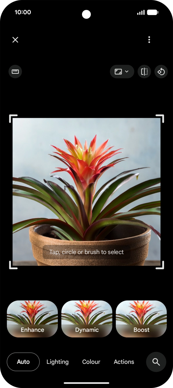 Follow the instructions on the screen to use the function. Follow the instructions on the screen to use the function.