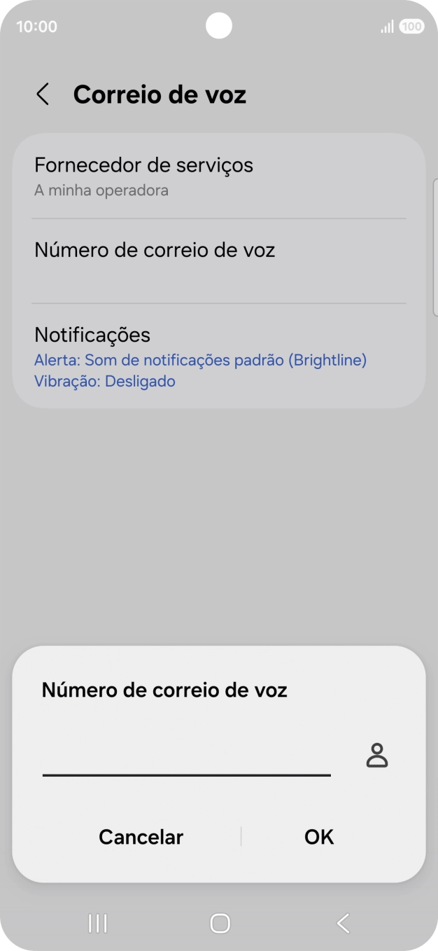 Introduza 123 e prima OK.