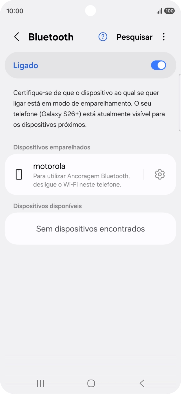 Prima a tecla de início para terminar e voltar ao ecrã inicial.