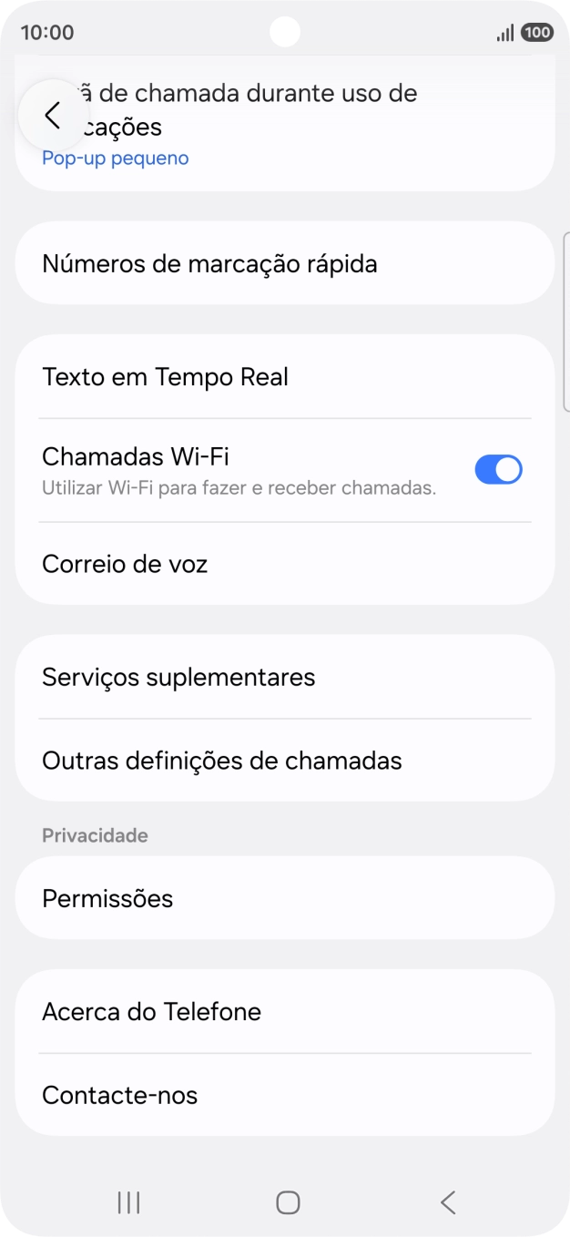 Prima Correio de voz.