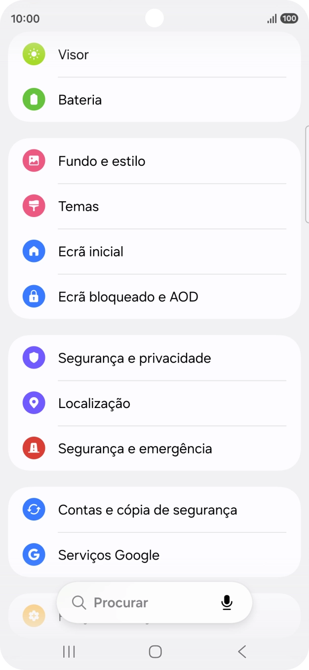 Prima Segurança e privacidade.