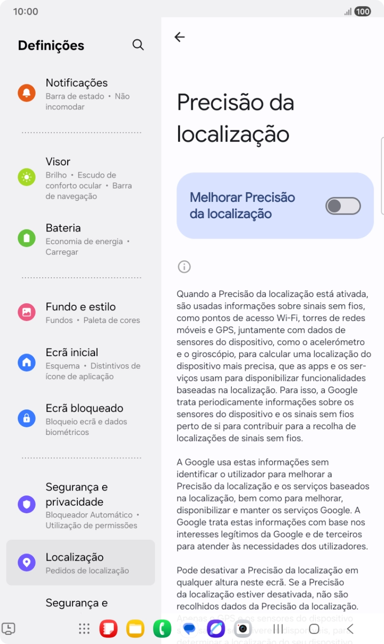 Se premir o indicador junto a 