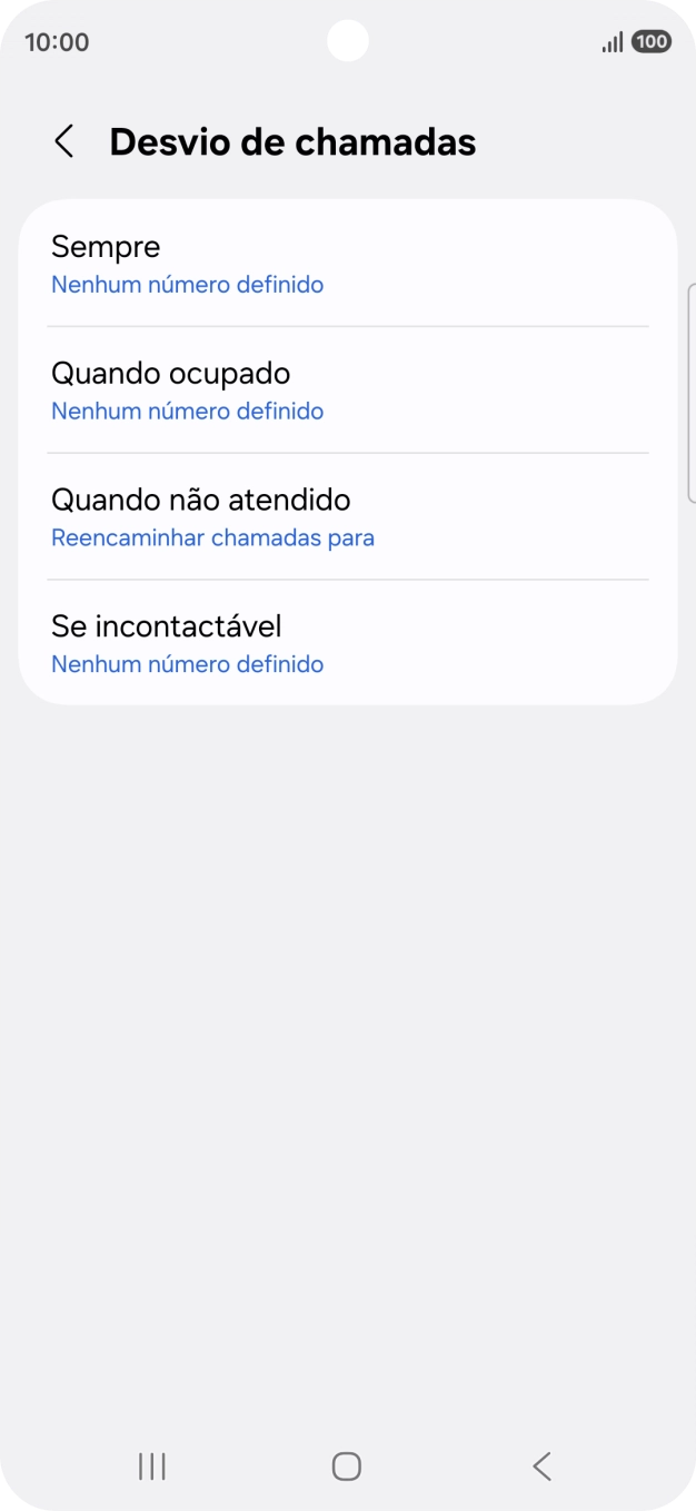 Prima a tecla de início para terminar e voltar ao ecrã inicial.