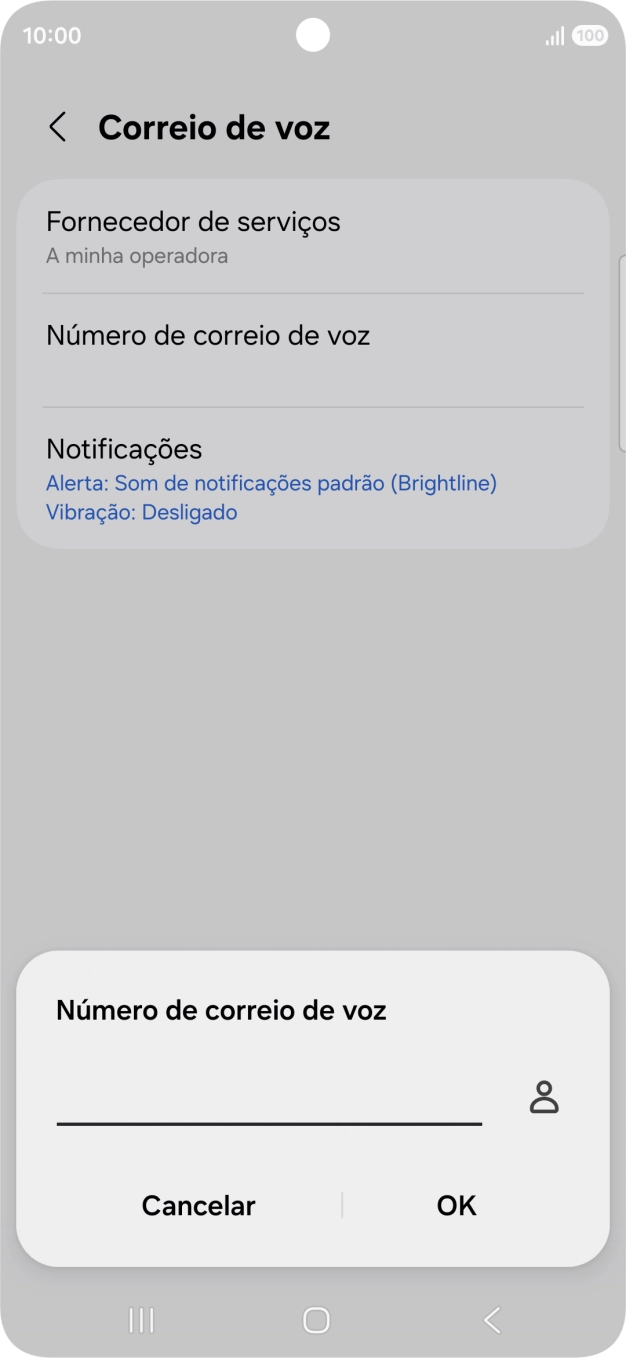 Introduza 123 e prima OK.