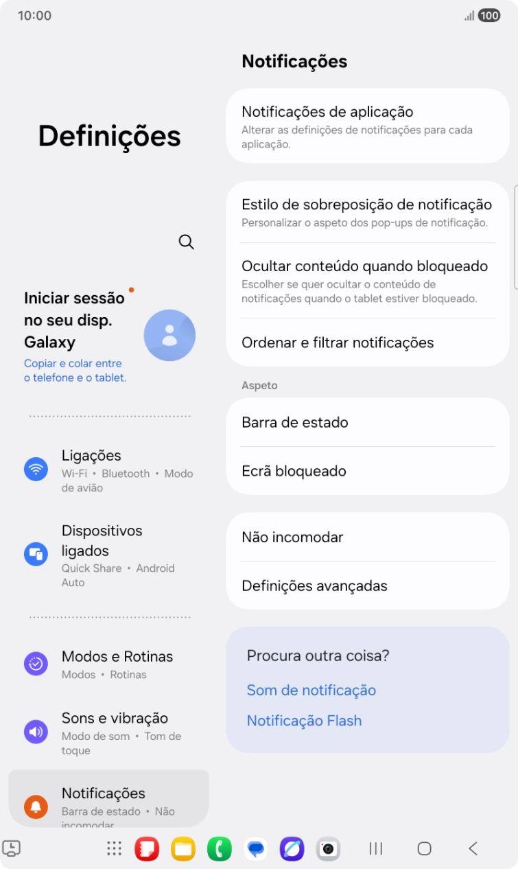 Prima Notificações de aplicação.