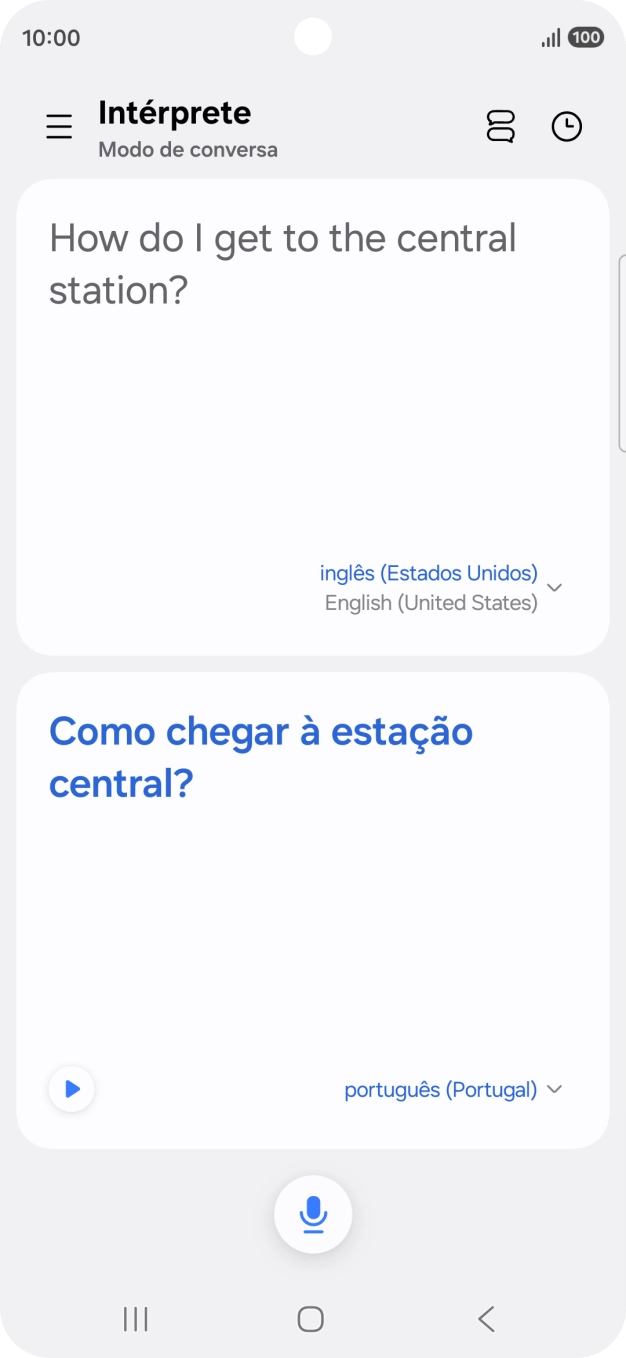 Siga as indicações no ecrã para escolher as definições pretendidas e utilizar a função.