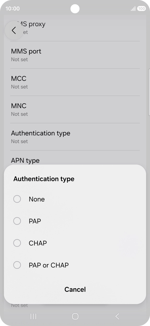 Press PAP. Press PAP.