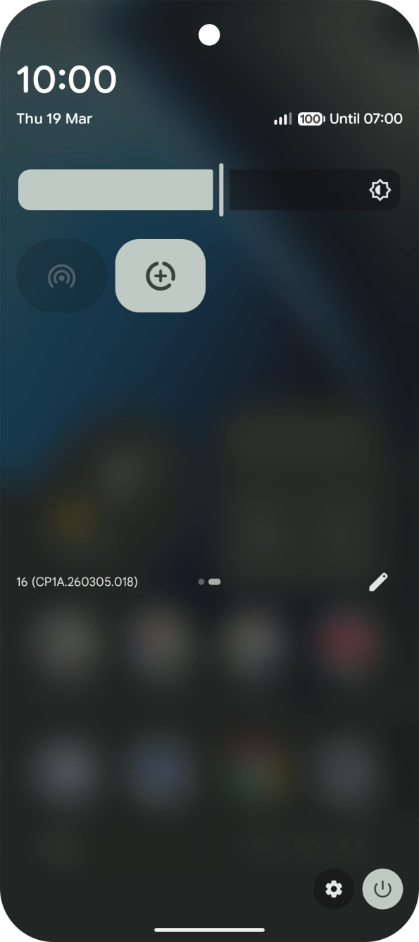 Slide your finger upwards starting from the bottom of the screen to return to the home screen.