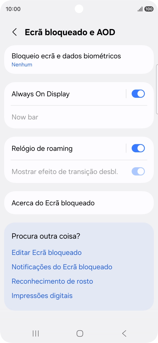 Prima a tecla de início para terminar e voltar ao ecrã inicial.