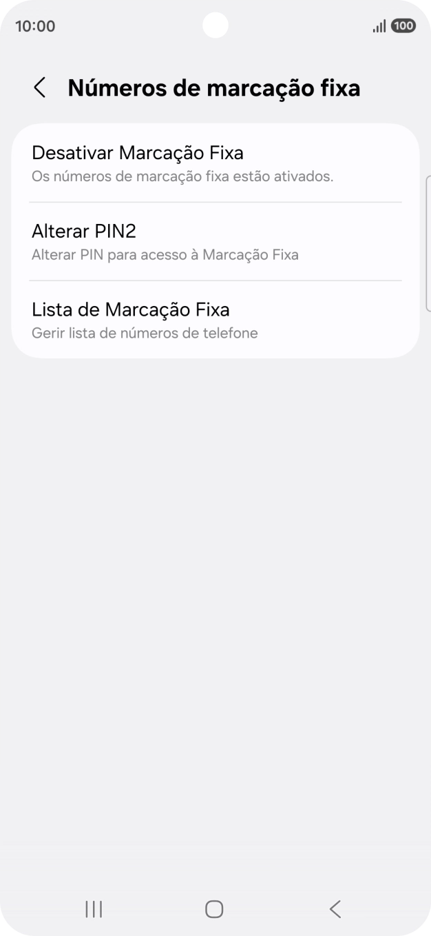 Prima Desativar Marcação Fixa.